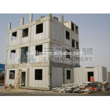insulated partitional wall panel production